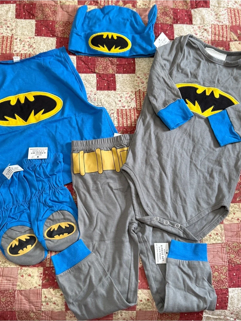 Batman 6-Piece Infant/Toddler Set – 12–18 Months